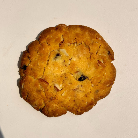 White chocolate cranberry cookie